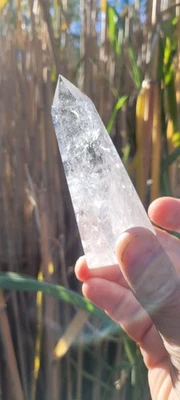 Bergkristall, Bergkristall Obelisk AA Spezial Qualität, poliert / 153g - Bild 1 von 4