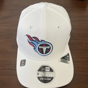 New Era Tennessee Titans 9Seventy White Snapback Adjustable Hat Cap Neu mit Etikett - Bild 1 von 8