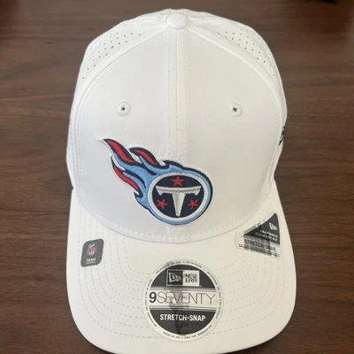Gorra New Era Tennessee Titans 9Seventy Blanca Snapback Ajustable Nueva con Etiquetas Foto 1 de 4