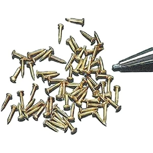 娃娃屋微型-黄铜手镯,100 件装 1/4 英寸,HW1129 — 第 1/1 张图片