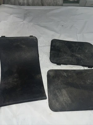 1990-1994 Mitsubishi Eclipse dirty scratched plastic gray trunk inserts cover W1 - Image 1 of 4