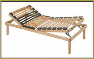 n. 1 rete legno manuale 80x200 + 1 fissa 80x200  € 500 - Immagine 1 di 2