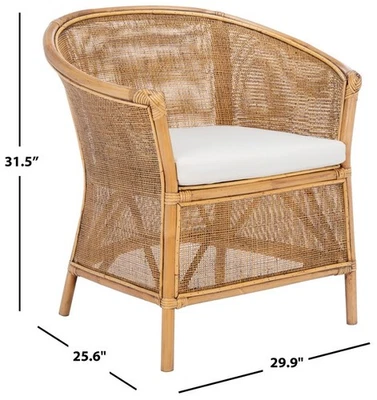 Safavieh JESSICA RTTN ACCT стул с подушечкой, снижение цены 2172761311 ACH6519A - Изображение 1 из 4