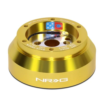 Adaptador de cubo de volante cromado dorado Fit Chevrolet Blazer Dodge Neon GMC NRG Foto 1 de 4