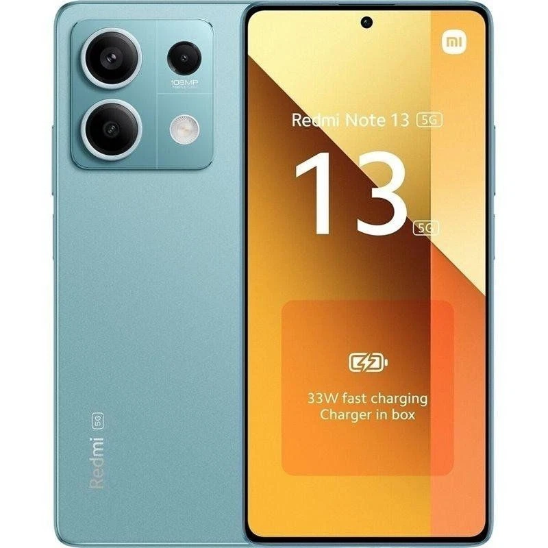 Smartphone Xiaomi Redmi Note 13 6GB/ 128GB/ 6.67"/ 5G/ AZUL REACONDICIONADO - Imagen 1 de 4
