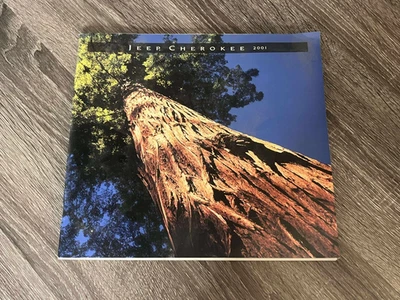 ОРИГИНАЛЬНАЯ РЕКЛАМНАЯ БРОШЮРА ДИЛЕРА JEEP CHEROKEE 2001 ГОДА - Изображение 1 из 2