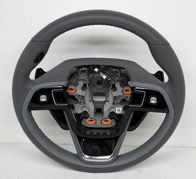 OEM Steering Wheel For Lincoln Aviator Gray Leather LC5Z-3600-AT Impressions - Image 1 of 4