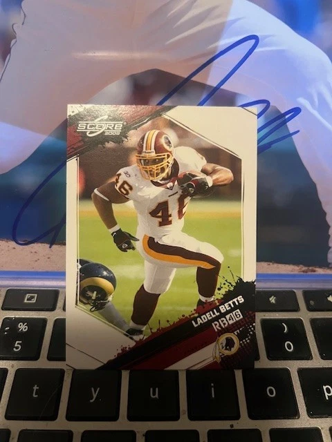 Ladell Betts cards--you pick - Image 1 of 1