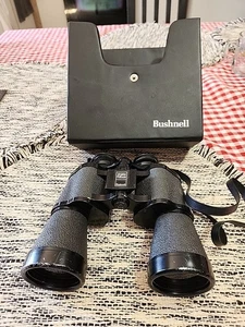 Vintage Bushnell Sportview Wide Angle 10X50 InstaFocus Binoculars w Case - Picture 1 of 7