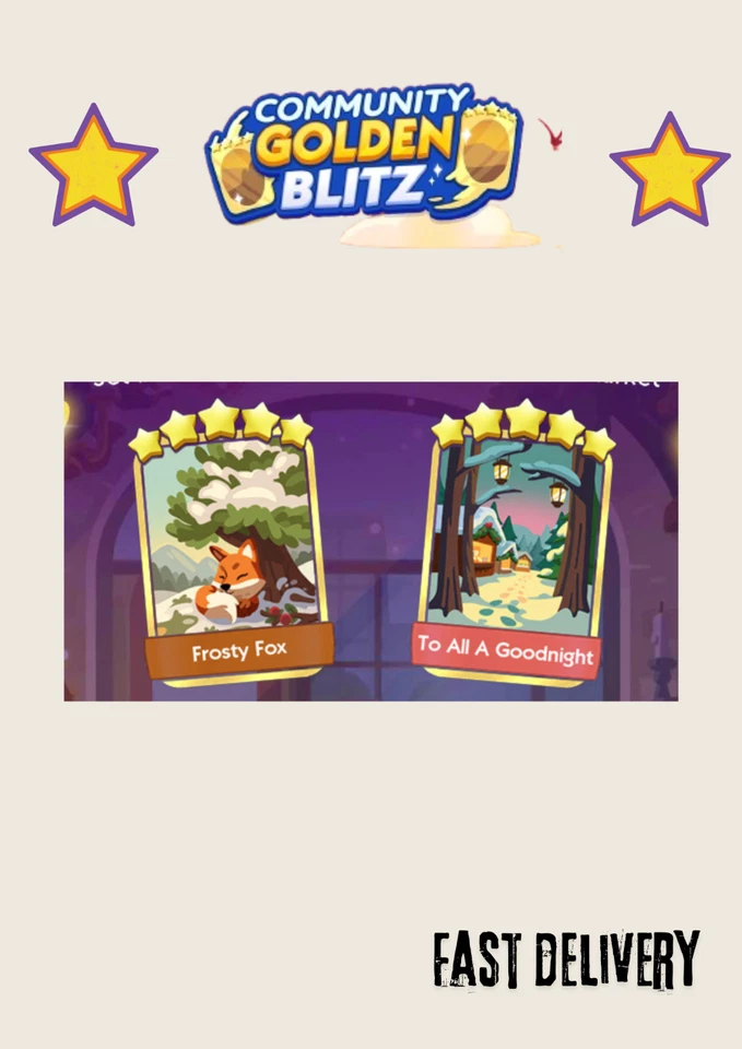 Golden Blitz_FROSTYFOX&TOALLAGOODNIGHT_MONOPOLY_GO_GOLDEN BLITZ⚡⚡ - Image 1 of 1