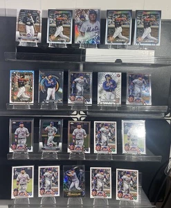 (25) 2023 Topps Chrome, Pristine, Holiday, Finest Francisco Alvarez (21)RC Mets - Picture 1 of 6