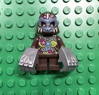 LEGO G'Loona Minifigura Gorila Legends of Chima 70008 loc036 Foto 1 de 2