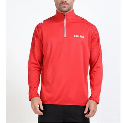 Sondico Red 1/4 Zip Training Top Mens Size XXL / 2XL BNWT - Image 1 of 4