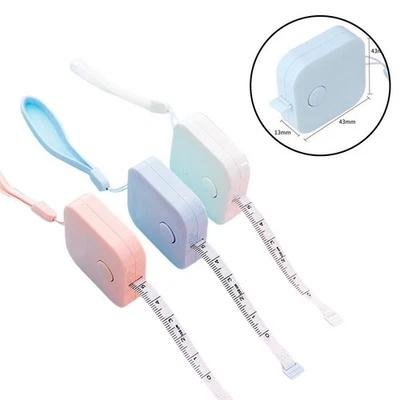 Nastro Misuratore Misuratore Con Cordino Misurazione Corpo Mini Taglia Portatile - Image 1 of 4