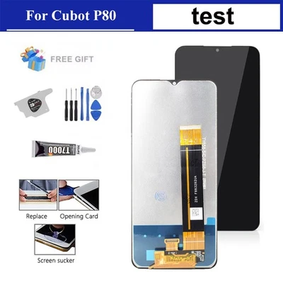 For Cubot P80 TFT LCD Display Touch Screen Digitizer Assembly Replacement - Image 1 of 4