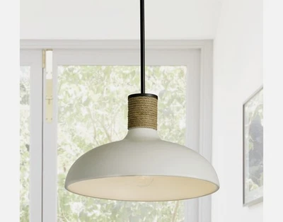 Capital Lighting 340612PW 17.5” 1-Light Pendant Urban/Industrial Style - Image 1 of 4