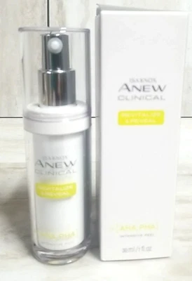 Avon Isa Knox ANEW Clinical Revitalize & Reveal INTENSIVE PEEL 1 fl oz New - Image 1 of 4