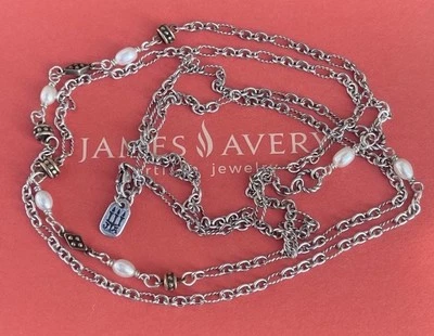 Collar James Avery Marjan retirado con perlas cultivadas Foto 1 de 4