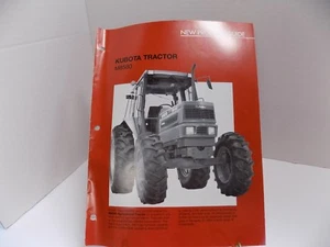 KUBOTA TRACTOR M8580 NUEVO GUÍA DE PRODUCTO 21 pps AUTÉNTICO OEM - Imagen 1 de 3