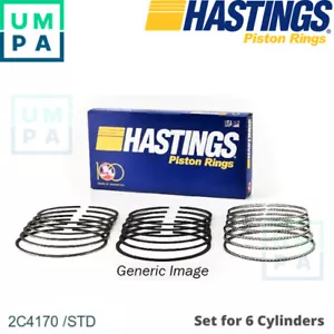 PISTON RING KIT FOR SUZUKI H 20 A 2.0L 6cyl VITARA GEO H 20 A 2.0L 6cyl - Picture 1 of 6
