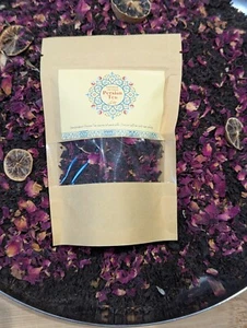 Handpicked Loose Black Tea infused with Saffron - Picture 1 of 2