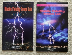 Vintage 1993 + 1994 MOBILE FIDELITY SOUND LAB CD Compact Disc Catalog Lot Of 2 - Imagen 1 de 2