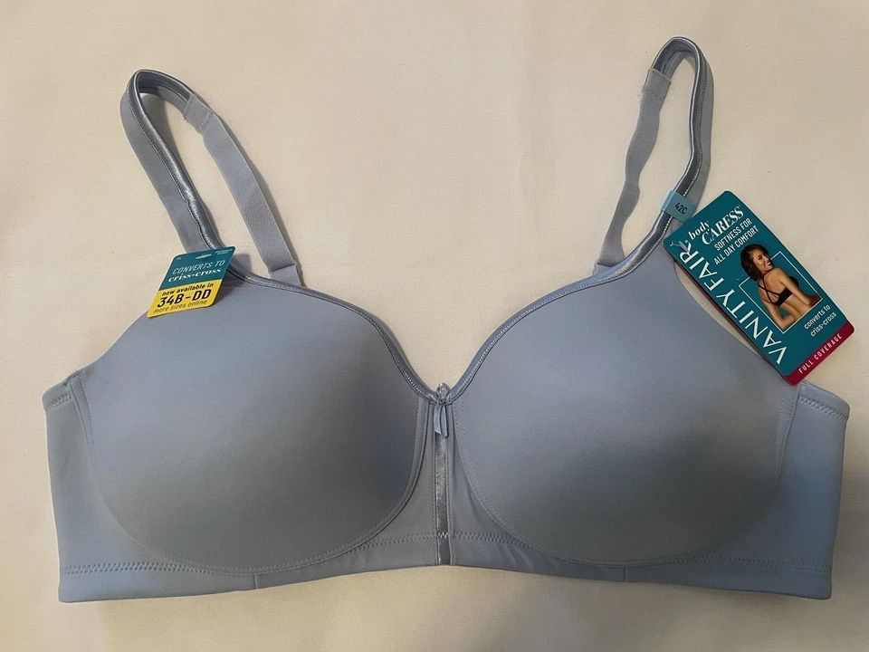 Sujetador Vanity Fair 72335 Body Caress sin cables 42C denim descolorido Foto 1 de 1