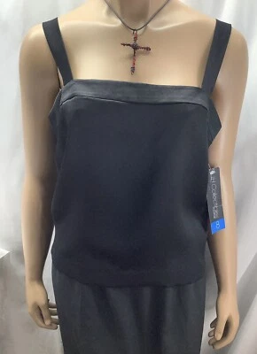 Camiseta sin mangas JH Collectibles para mujer 8 correas anchas negra MFC230822/TS1 Foto 1 de 4