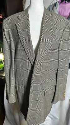 Chaqueta Hickey Freeman Glen Check Odd talla 41 Reg Foto 1 de 4