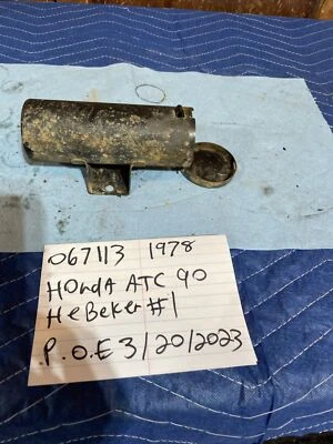 Caja de herramientas vintage 1978 Honda ATC90 OEM 89500-943-000 067 Foto 1 de 4