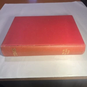 Time Magazine Bound Hardcover Book 76 Year 1960 October November December JFK - Picture 1 of 20