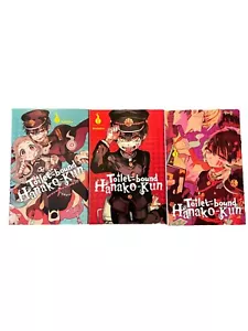 Toilet-bound Hanako-Kun English Manga Set 1-3 Paperback Graphic Novel - Picture 1 of 2