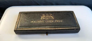 Maundy coin set c1902 in original presentation box - Picture 1 of 16