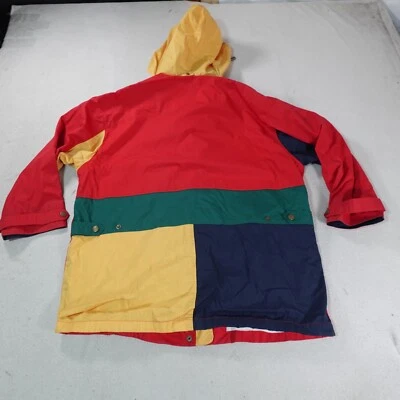 Винтажная мужская куртка для парусного спорта Catalina большой цветной блок желтая для катания на лодках морская тематика - Изображение 1 из 4