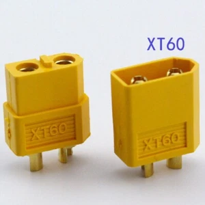 20/10 Piezas Original XT60 Enchufe Dorado Hembra Lipo Batería 60A - Imagen 1 de 6