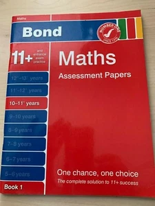 3x Bond 11+ Maths, English & Verbal Reasoning: Assessment Papers 10-11+ years - Bild 1 von 7