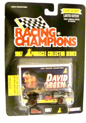 Nascar #96 David Green Caterpillar Chevrolet 1:64 Racing Champions 1997 Foto 1 de 4