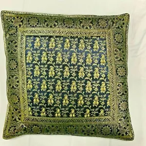 Federa quadrata per divano letto o auto 16" x 16" copricuscino morbido rayon - Foto 1 di 15
