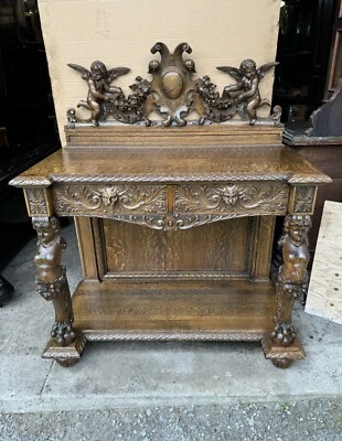 SERVIDOR FIGURATIVO ROBLE TALLADO R. J. HORNER Foto 1 de 4