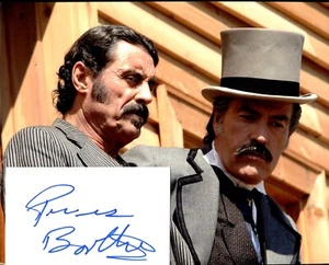 POWERS BOOTHE Signed Index Card Authentic AUTOGRAPH ~Red Dawn Deadwood~ d.2017 - Picture 1 of 2