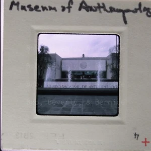 Vintage 35mm Dia Photo — Museum of Anthropology Exterior Fountains — 1975 - Bild 1 von 2
