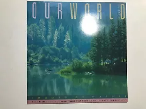 1990 Our World International Images Nature Folder Book UN Canada UK USA Sweden - Imagen 1 de 7