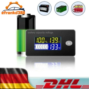 Multifunktions Messgerät DC 10-100V LCD Voltmeter -10-55℃ mit Digital Bildschirm - Bild 1 von 10