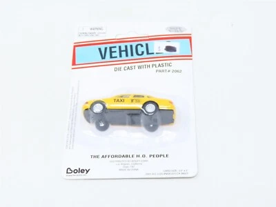 Veículo Boley escala HO #2062 fundido e táxi amarelo plástico  - Imagem 1 de 4