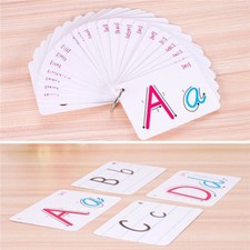 26 Letter Flashcards Flash Cards Learn Abc Montessori Alphabet Flash Cards
