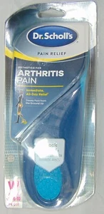 DR SCHOLL'S Women Orthotics For Arthritis Pain Relief 6 to10 NEW 1 PAIR SEALED - Picture 1 of 2