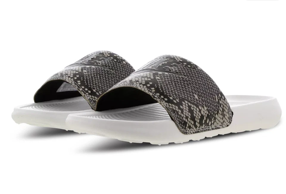 Nike Victori One Women's Size 10 Sandals Slides Snake skin print CN9676-007