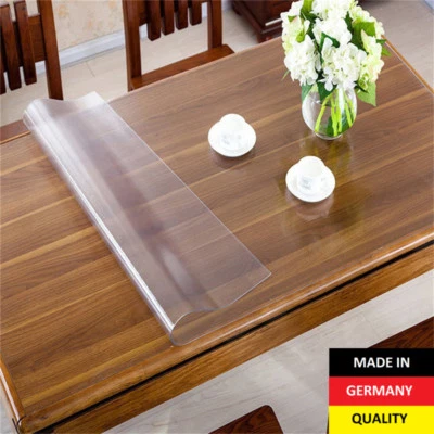 Tischfolie Schutzfolie Tischdecke Tischschutz Folie transparent 2.5 mm Glasklar  - Bild 1 von 4