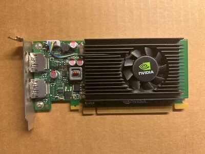 HP NVIDIA NVS 310 GRAPHICS CARD PCIE DUAL PORT 180-12014-1005-A01 0M6C17 W7-4(1) - Image 1 of 4