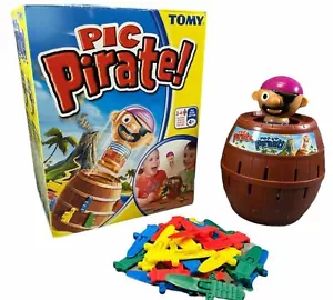 Tomy Pic Pirate Toy Pop Up Pirate Kid Game For Children - Picture 1 of 10